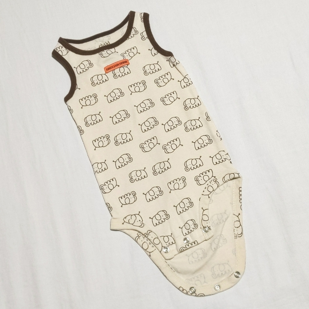 5 for $10! 6-9mo Daddy's Little Peanut sleeveless onesie